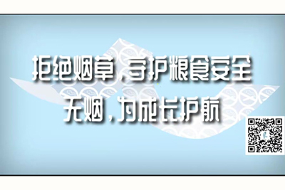 大肉棒好好吃嗯啊啊欧美视频拒绝烟草，守护粮食安全